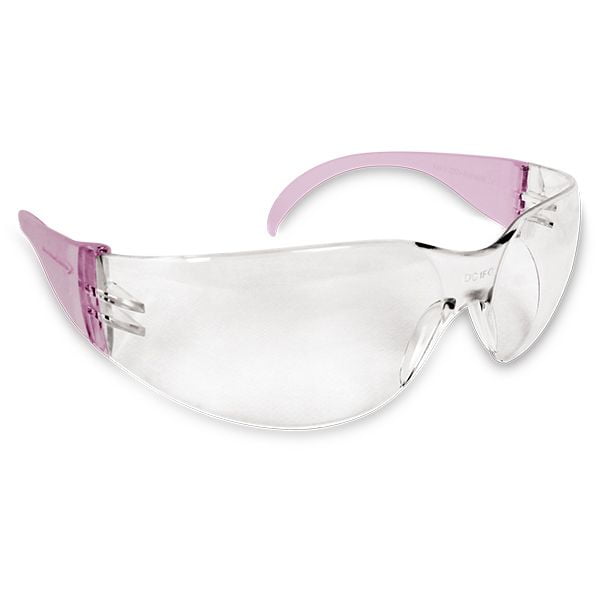 Lente de Seguridad Derma Care Mica Tipo Avispa Rosa Paquete de 12 Piezas