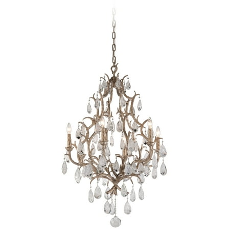 

AMADEUS 6LT CHANDELIER by Corbett 163-06 in Bronze Finish
