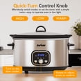 thumbnail image 2 of Heynemo 8.5QT Programmable Slow Cooker with Delay Function, 2 of 9