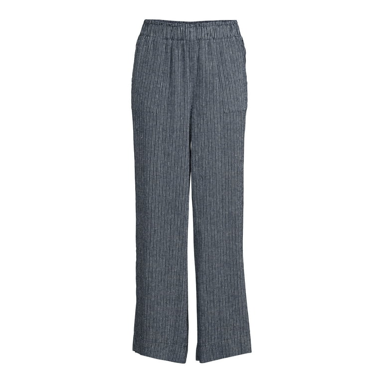 Summer New Women Wide Leg Linen Pants 3519