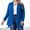 Blue, variant on Women's and Women's Plus Cardigan Open Front Long Sleeves Cardigan Asymmetrical Hem Casual Sweaters Duster,Green,XL