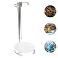 thumbnail image 3 of 1 Set Stainless Steel Barbecue Sticks and Rack Kebab Hanger Hanging Rack, 3 of 8