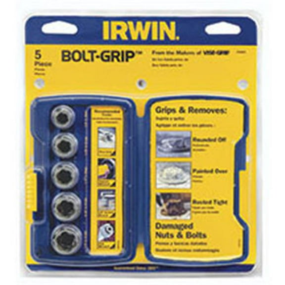 Irwin Hanson Bolt-Grip Base Set - 5 Piece