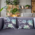 thumbnail image 3 of Plutus Blue Fureal Animal Faux Fur Luxury Throw Pillow - Double sided 16" x 16", 3 of 5