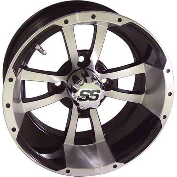 Golf Cart Wheels and Tires - 10" Storm Trooper and (22x11-10) Tires - Set of 4