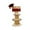 Multicolor, variant on Yatlte 75 cm Natural Wood Alloy Tropical Design Wind Chime, Handmade