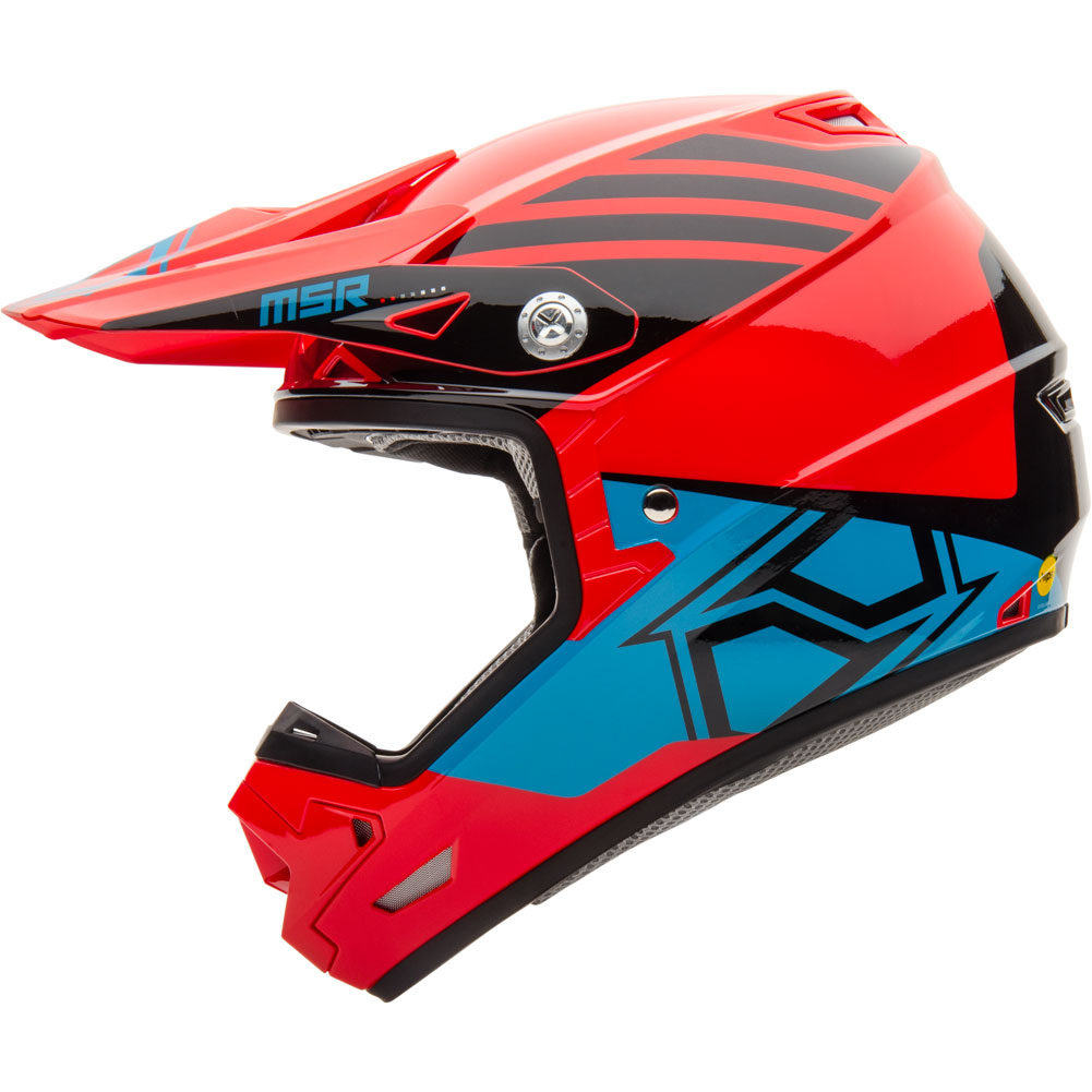 MSR Mav4 w/MIPS Helmet 2022 Medium Red/Blue - image 2 of 5
