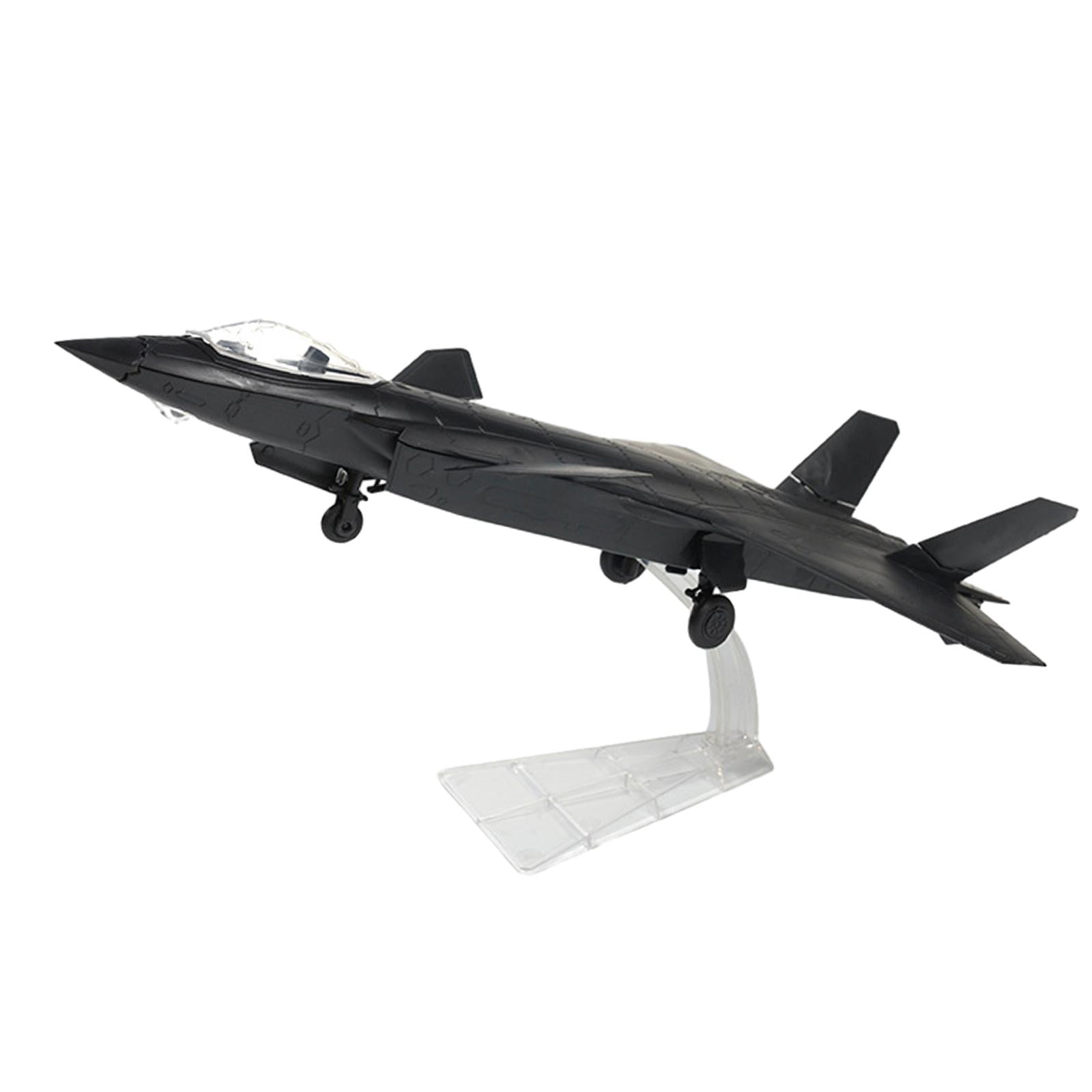 Rushawy 1/72 Education Toy Building Model Kits 4D Plane Model Miniature J20 Aircraft for Black