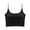 Black, variant on lmcalzta Womens Cotton Crop Camisole Tops Summer Spaghetti Strap Tank Tops Comfy Workout Basic Tshirts