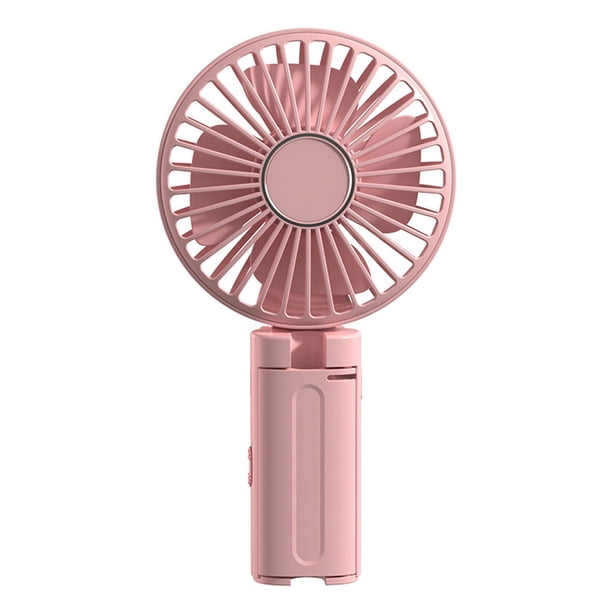 Mini ventilador plegable ventilador portátil de mano con ajuste de 3 velocidades para paraguas al aire libre