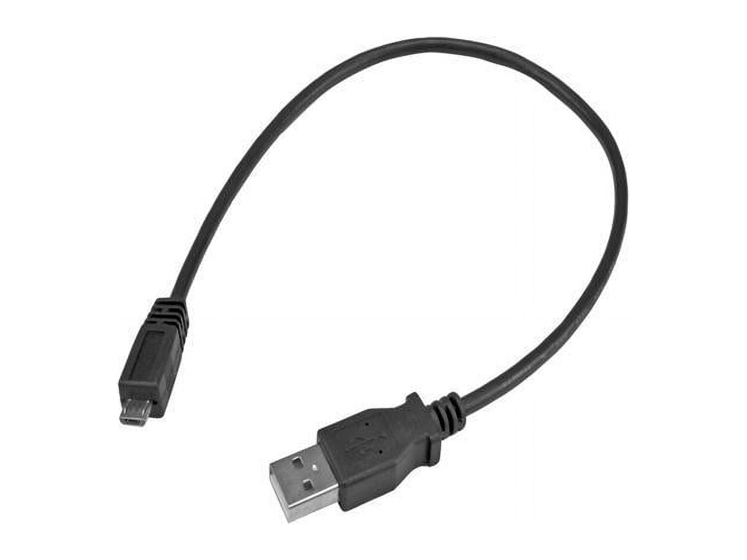 StarTech.com UUSBHAUB1 USB to Micro USB Cable - 1 ft -  Micro USB Cable - A to Micro B - USB to Micro USB Charging Cable - USB Phone Charger Cable - image 5 of 5