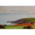 thumbnail image 2 of Władysław Ślewiński 18x13 Gold Ornate Wood Frame and Double Matted Museum Art Print Titled - Sea in Springtime (circa 1911), 2 of 4