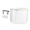 thumbnail image 4 of Cubo de basura colgante con tapa, contenedor de compost para cocina, práctico cubo de basura para residuos de alimentos, de de montaje en pared para Blanco S, 4 of 8