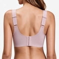 thumbnail image 6 of Mifsaly Womens Wireless Sports Bra with V Neck Wide Shoulder Straps Smooth Molded Cups and Longline Underband Comfortable Active Bralette for Yoga Fitness and Daily, 6 of 7
