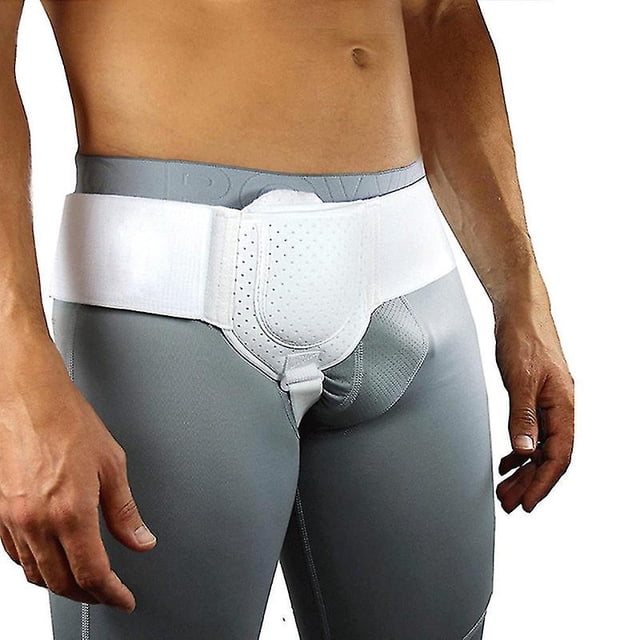 Braguero adulto de la correa de la hernia para la correa de la recuperación del alivio del dolor de la ayuda de la hernia inguinal o de los deportes LingWen 8390612773815