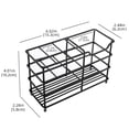 thumbnail image 3 of Stainless Steel Toothbrush and Toothpaste Holder Stand Bathroom Organizer Rack with Slots Design, 3 of 4