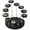 Black, variant on Acrylic Ring Display Stand And Cake Dessert Serving Rack - 12-Round Compartments Black Acrylic Multi-Functional Organizer For Jewelry Stores, Home Parties, Wedding Desserts,