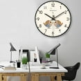 thumbnail image 3 of DESIGNICE Wall Clock,Sleek & Modern Design Large Wall Clock,Quiet and Accurate Timekeeping Battery Operated Wall Clock,8",Style1, 3 of 4