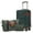 Green, variant on Hardshell ABS 3 Piece Luggage Set in Stylish Color with 20 Inch Carry-On and Travel Bags for Easy Travel