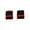 Black/Red, variant on Gravity Wristband Sweatband - Black Grey