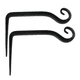 thumbnail image 4 of Plant holder flower hanging holder iron wall hook flower hanging wall holder hook for hanging planters birdhouses lantern wind chimes wall sconces Levamdar 2033421-1, 4 of 8