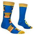 thumbnail image 3 of ODD SOX, Men's Funny Designer Novelty Food Snacks Socks, Spam Crew, Large Adult, 3 of 6