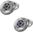 thumbnail image 1 of Replacement Scooter Wheels with Abec 7 Bearings 100mm Clear Wheel 4-Pack for Razor, 1 of 5