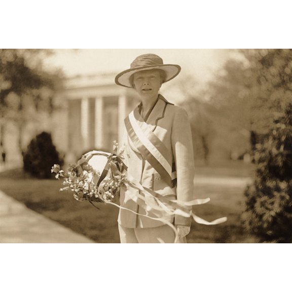 24x36 gallery poster, Joy Young Rogers American suffragist Women's rights advocate