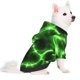 thumbnail image 2 of Balery Green Lightning Sudadera con Capucha para Perros Pequeños – Ropa para Mascotas, Disfraz para Perros y Gatos, Ideal para Fiestas y Cosplay-Large, 2 of 7