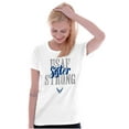 thumbnail image 3 of US Air Force USAF Strong Sister Women's T Shirt Ladies Tee Brisco Brands S, 3 of 5