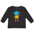 thumbnail image 3 of Inktastic Cute Robot, Colorful Robot, Funny Robot, Robotics Boys or Girls Long Sleeve Toddler T-Shirt, 3 of 5