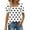 White1, variant on Jalioing Women's Summer Shirts Short Puff Sleeve Fashion T Shirts Trendy Square Neck Casual Tops Outfits