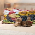 thumbnail image 3 of Vintage Rooster Outdoor Waterproof Pillow Covers, Sunflower Plaid Pastoral Animals Decorative Rectangle Throw Pillowcase Sofa Cushion Sham for Patio/Couch/Chair, 20"x12" 2 Pack, 3 of 8