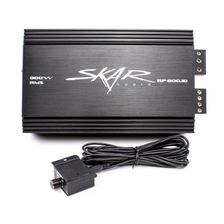Skar Audio RP-800.1D Monoblock 800-Watt Class D MOSFET Subwoofer Amplifier