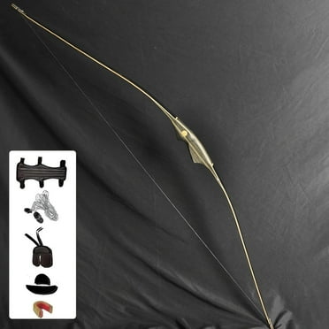 35lb Handmade Wooden Longbow Traditional Archery Recurve Bow Hunting Archery Set