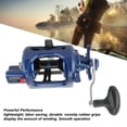 thumbnail image 4 of Carrete De Pesca Baitcasting, Agarre Cómodo Del Carrete De Pesca Para La Costa, 4 of 7