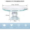 thumbnail image 5 of Uten 10.7 Inch Crystal Glass Cake Stand, Multi-Functional Dessert Display Server for Wedding, Birthday, Party Buffet & Holiday Decor, 5 of 10