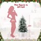 thumbnail image 3 of 2-pack 3 ft pre-lit mini artificial christmas tree con 78 leds y elk base, 3 of 7