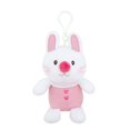 thumbnail image 1 of Pink rabbit 5 pequeños conejos de peluche/para gato colgante llavero de peluche suave regalo mochila Accs, 1 of 5