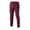Wine, variant on Gamivast Checkered Chino Pants for Men Slim Fit Stretch Plaid Trousers Casual Dress Pants for Men Business Office Work Bottoms Flat Front Classic Everyday Fashion Wear