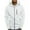 White, variant on Jackets for Men Hoodie Fleece Zip-Front Gym Workout Full-Zip Hooded Active Sweatshirt Quick Dry And UV Sun Protection Tops for Outdoor Olive Green