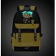thumbnail image 3 of Mochila Pokemon Mochila impermeable con tira reflectante Mochila de gran capacidad Mochila informal Mochila universitaria con colgante (hip hop), 3 of 4