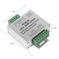 thumbnail image 3 of Noref DC12-24V 24A RGBW Signal Amplifier 4 Channel Output Circuit Aluminum Shell LED Strip Controller,RGBW Amplifier, RGBW Amplifiers, 3 of 8