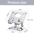 thumbnail image 2 of Laptop Stand, Adjustable Computer Stand, 360 Rotating Base, Dual Rotating Axis, Fully Foldable -, 2 of 5