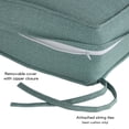 thumbnail image 4 of Greendale Home Fashions Outdoor 2-Piece Reversible Deep Seat Cushion Set, Seaglass, 4 of 7