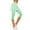 Mint Green, variant on BXINGOHAI Womens Yoga Skirted Capri Leggings Golf Tennis Pants with Skirt for Running Workout Active Yellow XL