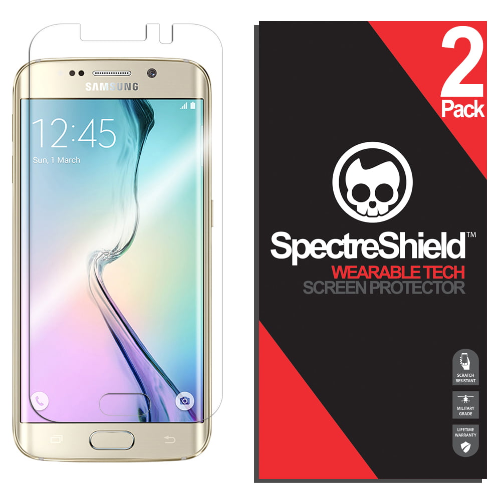 Slechte factor Glad Sluiting 2-Pack] Spectre Shield Screen Protector for Samsung Galaxy S6 Edge Plus  Case Friendly Samsung Galaxy S6 Edge Plus Screen Protector Accessory TPU  Clear Film - Walmart.com