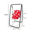 thumbnail image 4 of Ziertyon A-Shaped Hammock Chair Stand, Heavy-Duty Metal Support Rack, Anti-Deformed Swing Seat, Indoor/Outdoor Hammock Chair Frame, 4 of 8