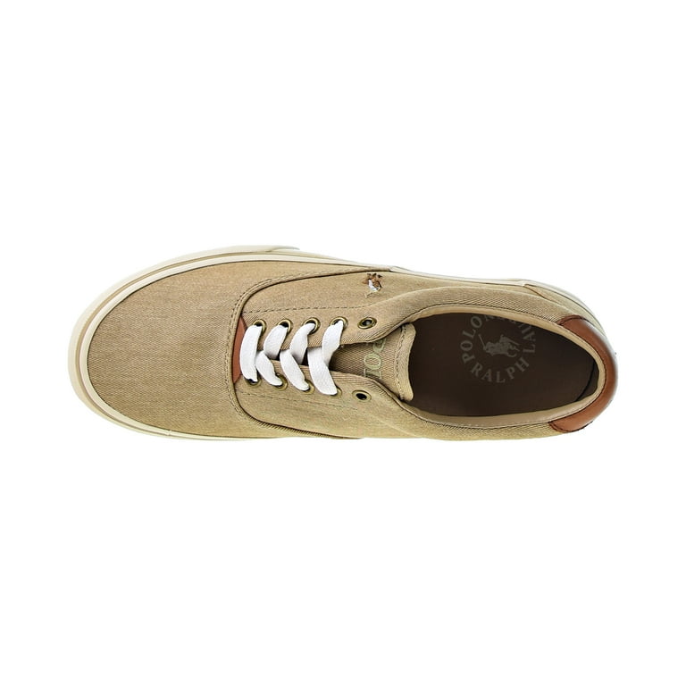 Polo ralph lauren 2024 thorton washed madras sneaker