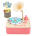 thumbnail image 1 of Fonógrafo para niños pequeños Ghousetec, reproductor de discos infantil con 99 tarjetas, 1 of 7